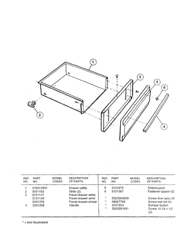 Drawer parts