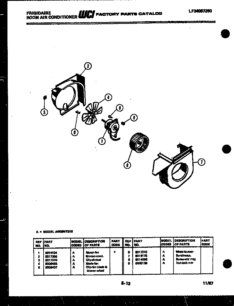 Air handling parts