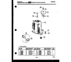 Frigidaire AW09NT2E2 compressor parts diagram