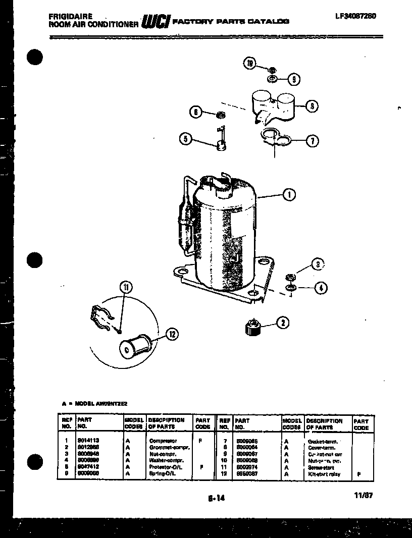 Compressor parts