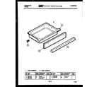 Frigidaire RA30BEW0 drawer parts diagram