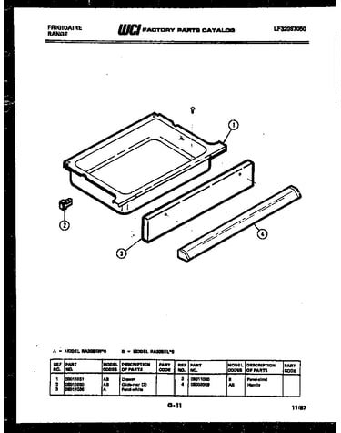 Drawer parts