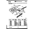 Frigidaire REG78WLB0 control panel diagram