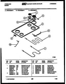 Cooktop and broiler parts