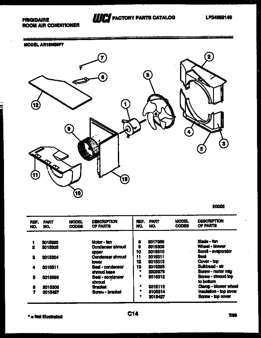 Air handling parts