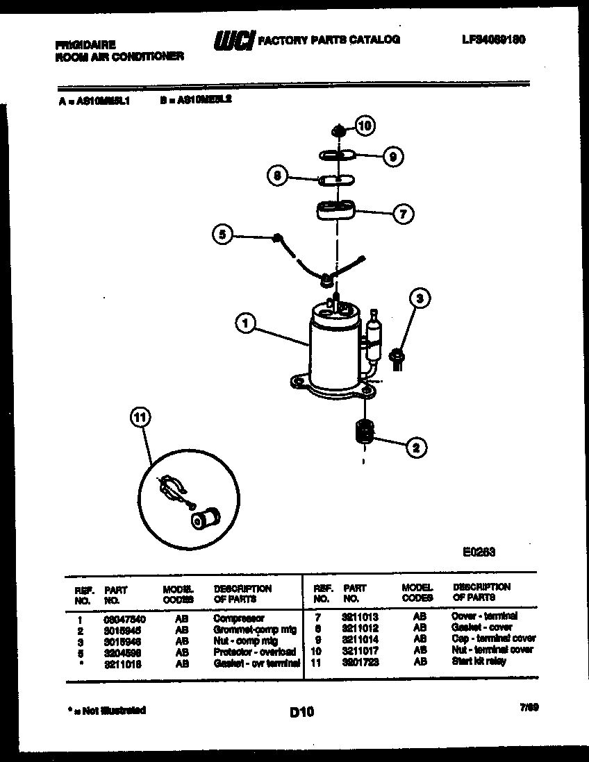 COMPRESSOR PARTS