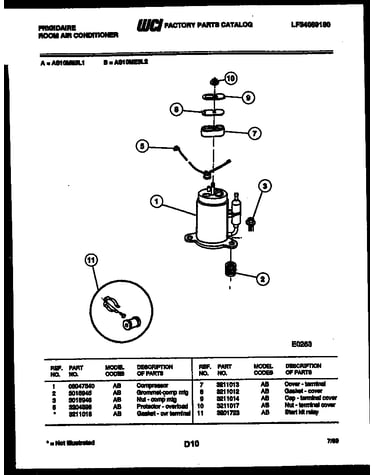 Compressor parts
