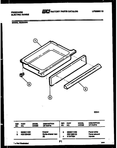 Drawer parts