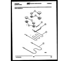 Frigidaire REGS39WLL1 broiler parts diagram