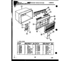 Frigidaire AR18NS8E1 cabinet parts diagram