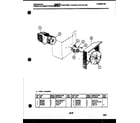 Frigidaire AR18NS8E1 air handling parts diagram