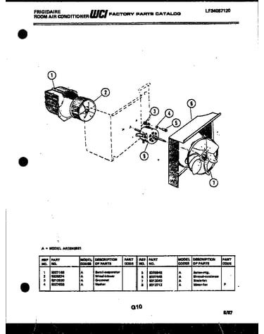 Air handling parts