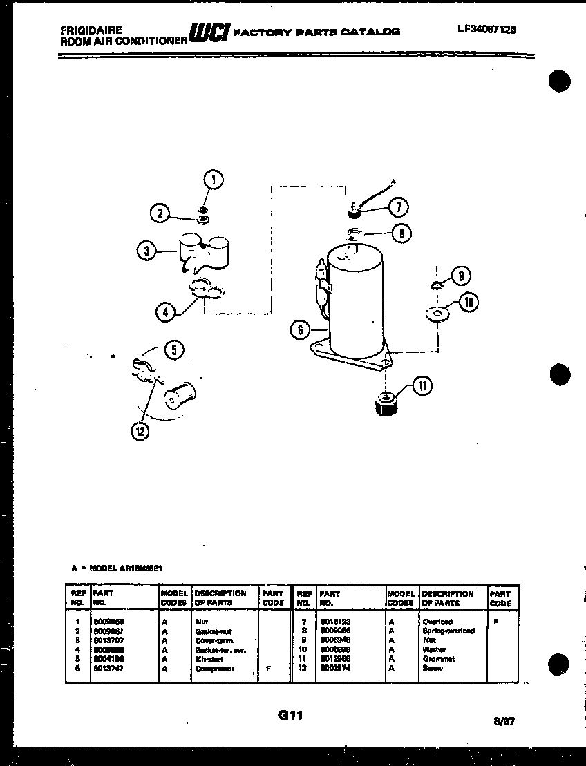 Compressor parts