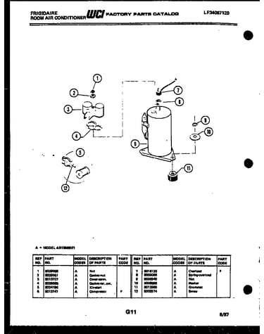 Compressor parts
