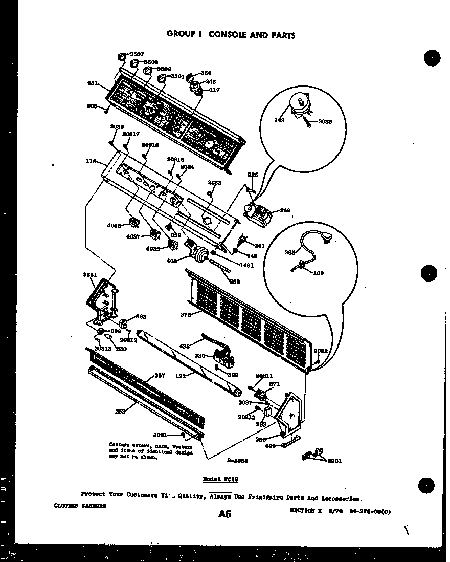 Group 1 console