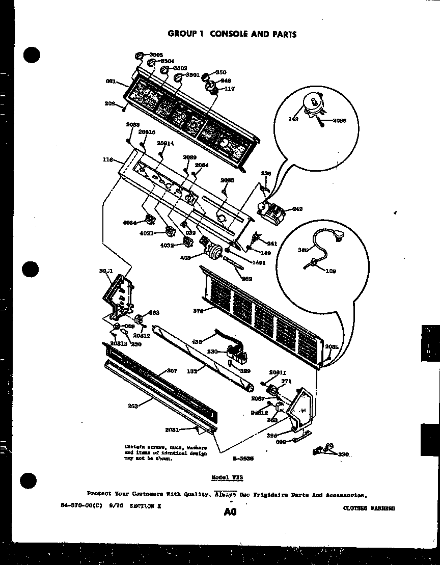 Group 1 console