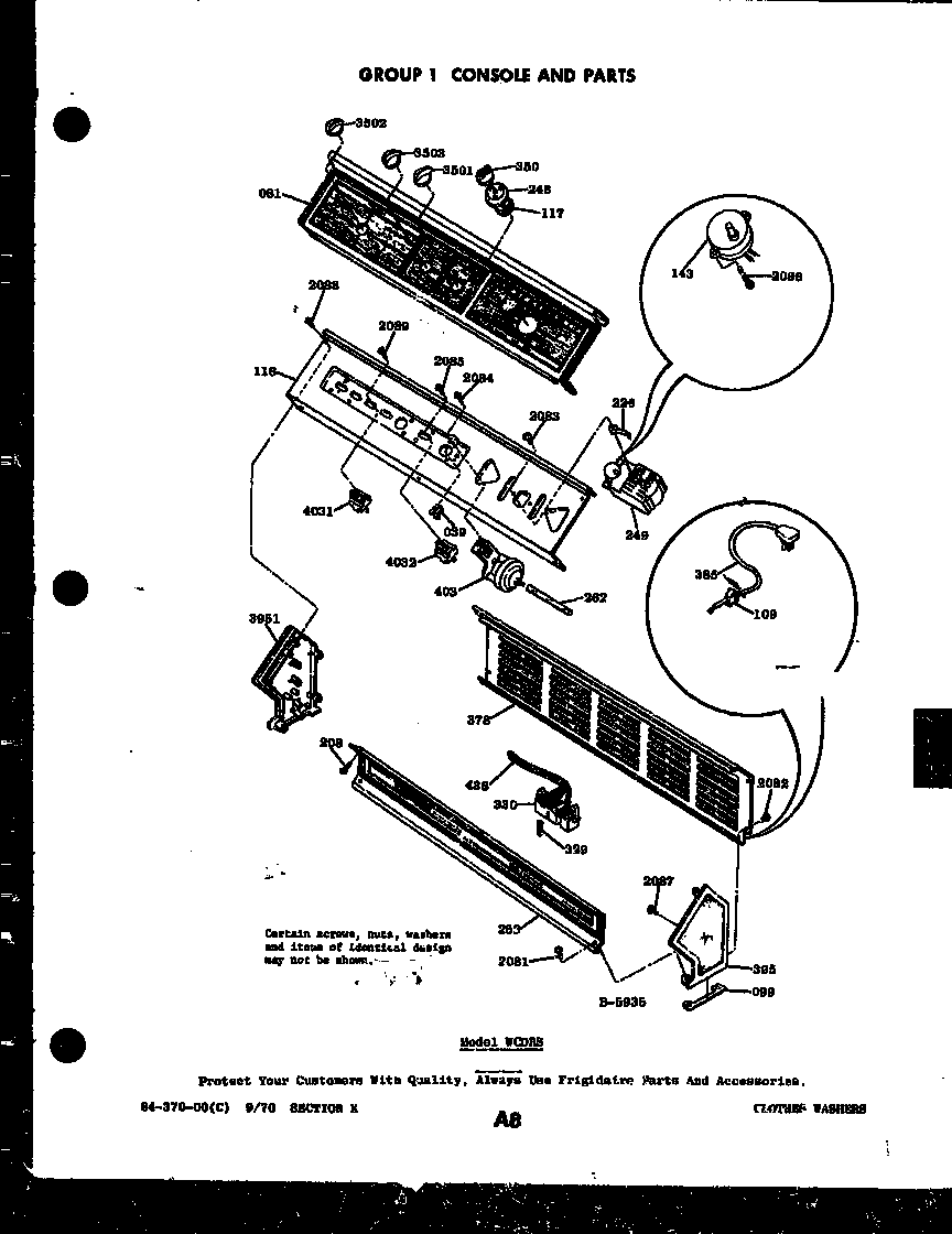 Group 1 console