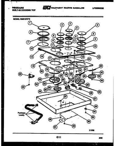 Cooktop parts