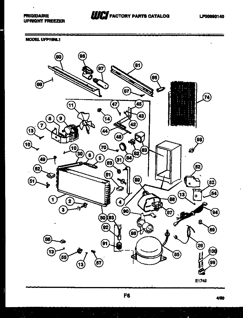 System and automatic defrost parts