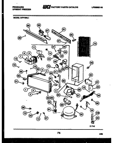 System and automatic defrost parts