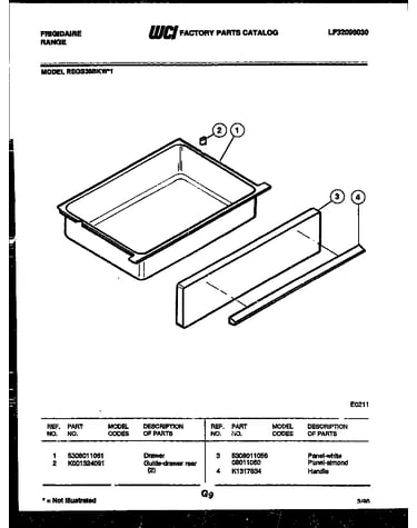 Drawer parts