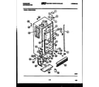 Frigidaire FPE24VWDF2 cabinet parts diagram
