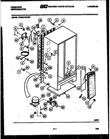 System and automatic defrost parts