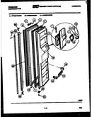 Freezer door parts