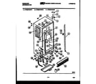 Frigidaire FPE22VWCA4 cabinet parts diagram