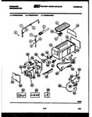 Ice maker and installation parts
