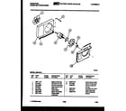 Frigidaire A05LH5L1 air handling parts diagram