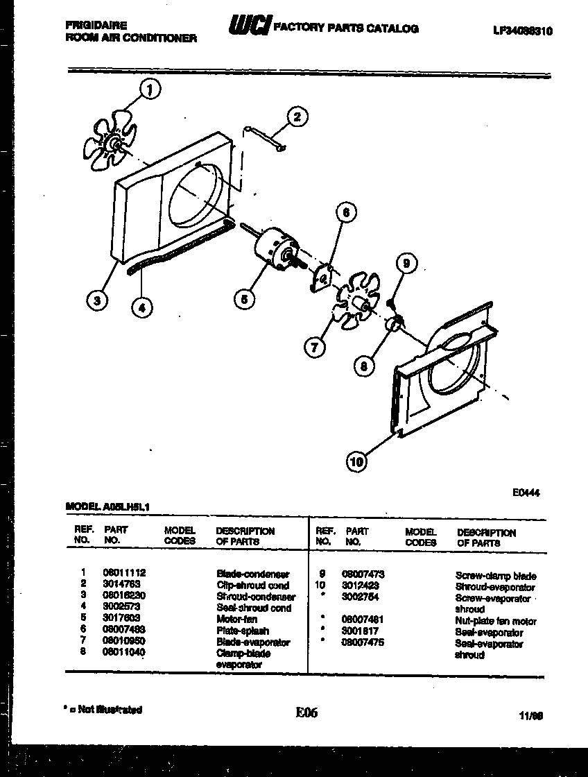 Air handling parts
