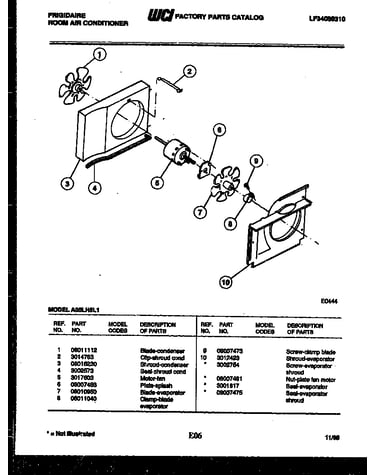 Air handling parts