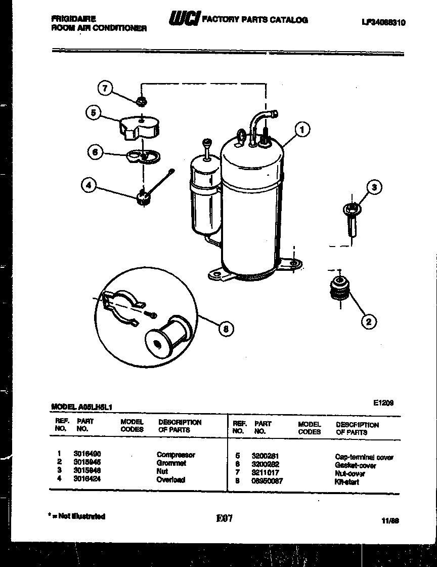 Compressor parts