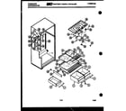 Frigidaire FPE21TCW1 cabinet parts diagram
