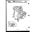 Frigidaire FPE21TCW1 cabinet parts diagram