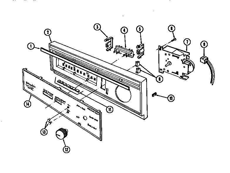 CONSOLE AND CONTROL PARTS