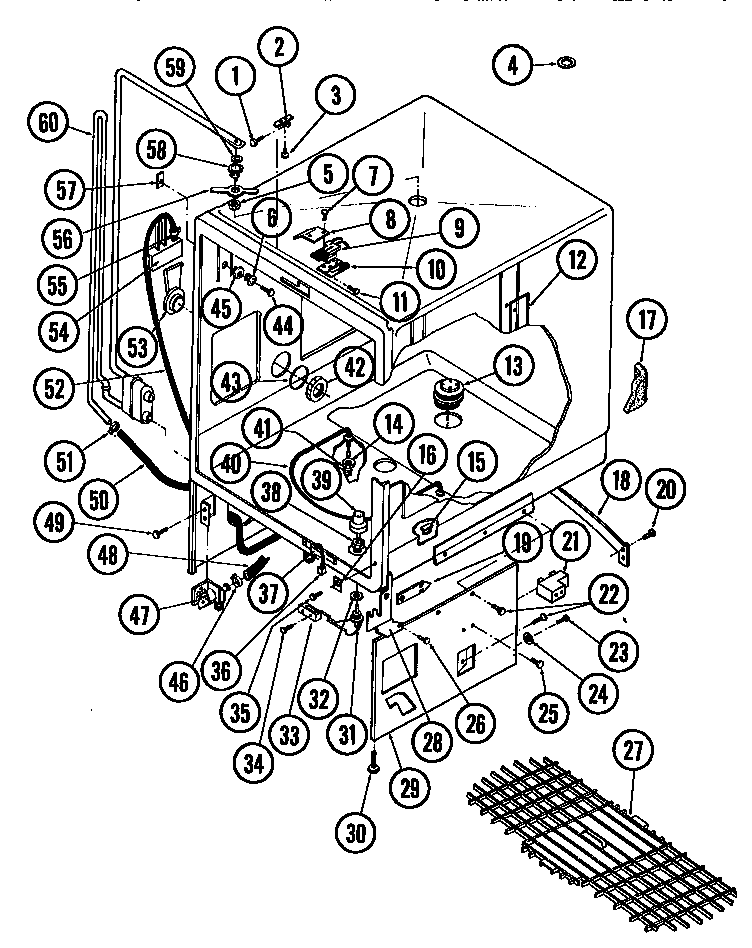 Tub parts