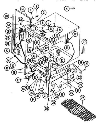 Tub parts