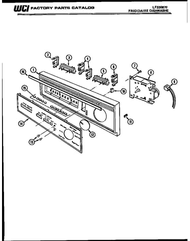 Console and control parts