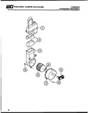 Motor, blower and housing