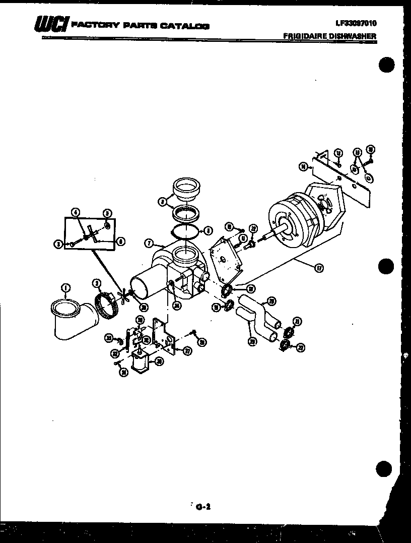 Motor pump parts