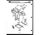 Frigidaire DW3350DW2 cabinet parts diagram