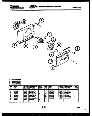 Air handling parts