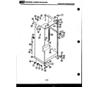 Frigidaire FPES21TDL0 cabinet parts diagram