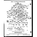 Frigidaire FPCI21TCW1 system and automatic defrost parts diagram