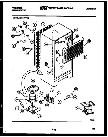 System and automatic defrost parts