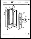 Freezer door parts