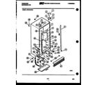 Frigidaire FPCI19VFL0 cabinet parts diagram