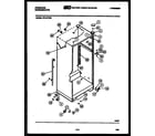 Frigidaire FPI14TFF0 cabinet parts diagram